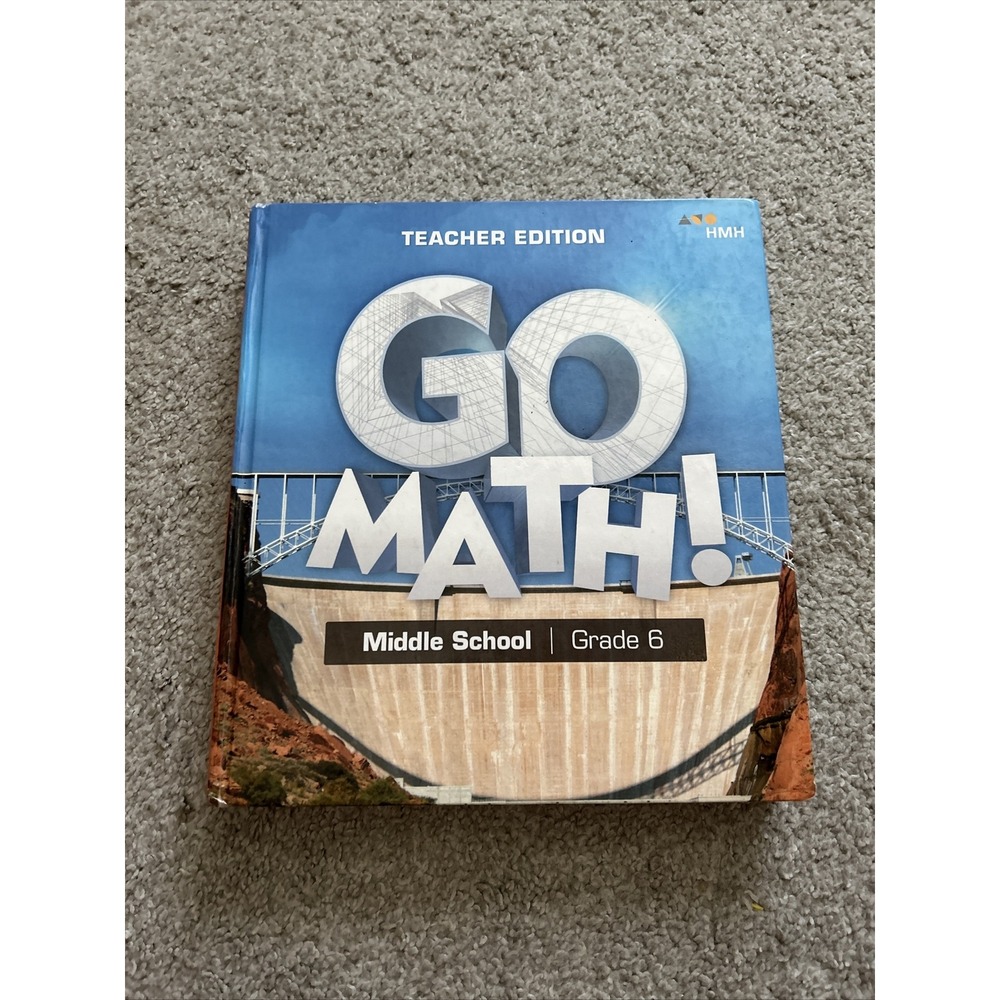 Go Math! Student Edition Grade 6 2018 Houghton Mifflin Harcourt Textbook